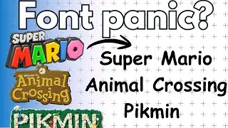 What's happening to Nintendo's fonts?