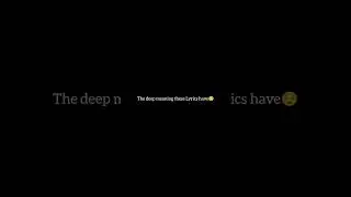 The Deep meaning these lyrics have😌&hearts;️ #shorts #shortsfeed #song