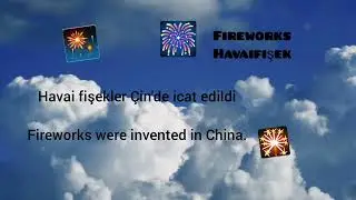 Turkish words #5 firework