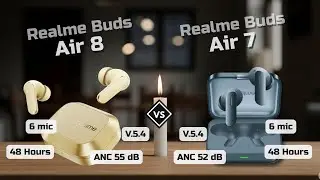 TWS BEST 2026!! REALME BUDS AIR 8 vs REALME BUDS AIR 7 | WHICH IS BETTER?