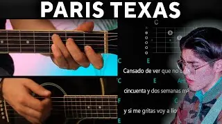 Paris Texas - Kevin Kaarl GUITARRA Tutorial / DEMO | Acordes