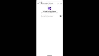 Drivers Utility Helper - Instructions Notification Access