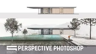 Elevation Rendering - Photoshop Architecture