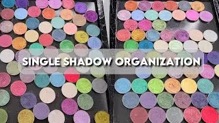 Devinah Single Eyeshadow Collection Organization | Vlogmas 2022