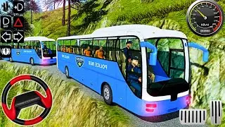 Offroad US Police Bus 2020 Criminal Transport Game - Police game - bus game Best Android Gameplay