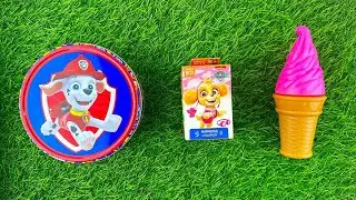my favorite ASMR Candy💙💛Egg Surprise Lollipop Chocolates & Toys Unpacking | Paw Patrol | Baby Shark