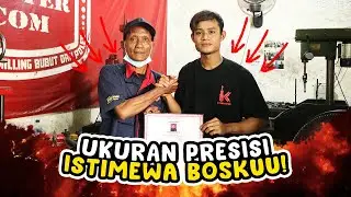 Ukuran PRESISI || Kursus Korter Lemer Oversize Bubut || Kursuskorter.com
