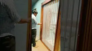 Pleated SS mosquito net sliding door.Excellent interior  Ph no:6302055223 www#subscribe😉😉