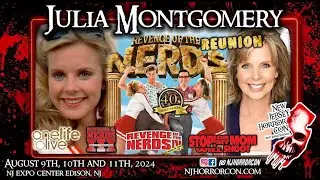 Julia Montgomery at NJ Horror Con August 2024
