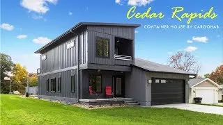 Shipping Container Home in Cedar Rapids, Iowa by Cargohab