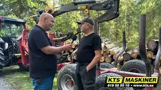 KTS® Kundintervju: Tore om sin Huggarvagn 8,5 ton med kran och vinsch efter 13 års användning!
