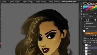 Speed Drawing of Eric Mena Photoshop