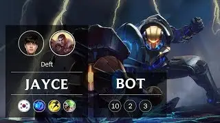 Jayce ADC vs Ezreal - KR Challenger Patch 9.1