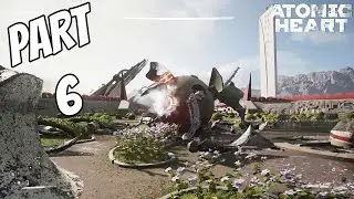 BIG BALL BOSS / HOG-7 HEDGIE BOSS - ATOMIC HEART GAMEPLAY - PART 6 [PC]
