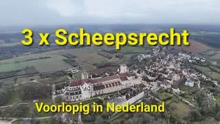 3 x Scheepsrecht Voorlopig in Nederland
