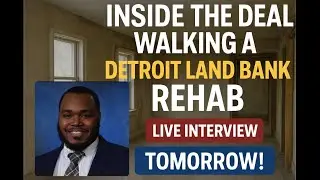 Подробности сделки: прогулка по реабилитационному центру Detroit Land Bank и готовое интервью зав...