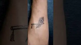krishna tattoo 😍😍 #shorts