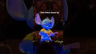 When Stitch Takes Over the Tiki Room at Tokyo Disneyland!