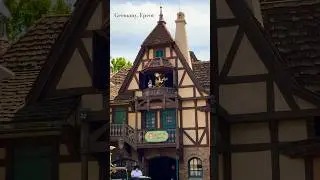When the clock strikes in Germany, Epcot #disney #disneyparks #disneyworld #epcot #shorts #germany