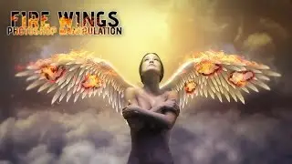 Fire Wings Effects - Photoshop manipulation Tutorial