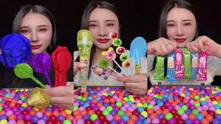 ASMR Конфеты 🍬 Игрушки принцессы 👑 Забавные очки 🤓 Фруктовое желе 🍇 Клубничные лакомства 🍓 EP503