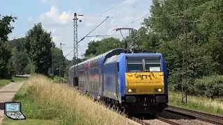 Wernau (Neckar) mit Stuttgarter Ⓢ-Bahn ET 430, bwegt VT 612, abellio Ersatzzüge (DB, TRI, WFL, SRI)