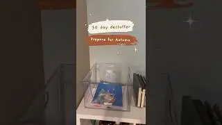 30 Day Declutter Challenge | Day 1 Paper Piles #getorganized #30daychallenge #decluttermyhome