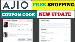 Ajio coupon code 2025 | Ajio coupon code kaise use kare