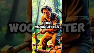 The Golden Axe Story &ndash; A Powerful Moral Lesson! #lifelessons #woodcutting #honesty