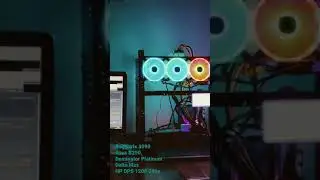 RTX 3090 Bitcoin/Ethereum and CPU Raptoreum mining rig