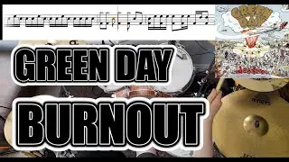 Green Day - Burnout - Drum Cover With SHEET MUSIC