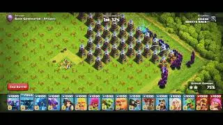full base mega Tesla vs super pekka in coc #mrjjjj shorts