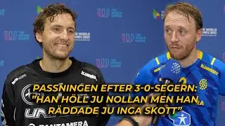 Passningen efter 3-0-segern: &rdquo;Han r&auml;ddade ju inga skott&rdquo;