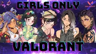 🔴Girls Only Valorant Lobby 🎮✨ | All-Girl Squad Live #ritzplays #valorantlive
