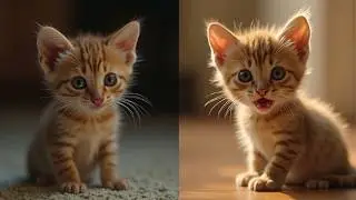 &ldquo;Caught on Camera: The Funniest Kitten Reactions Ever!&rdquo;#cat #kitten