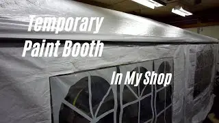Temporary Paint Booth