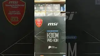 Msi H310M Pro -VDH intel chipset #foryou #foryoushorts #motherboard #viralvideo #fusiontechpro #pc
