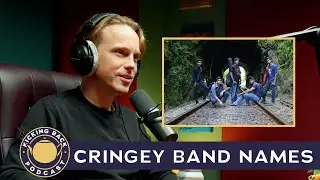 Ryan Buxton cringes over old band names