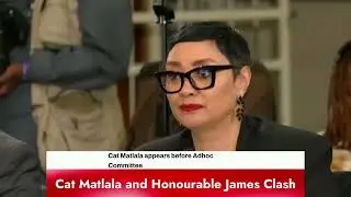 Heated Exchange. Honourable James Questions Cat Matlala. 