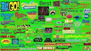 My Best and Neutral to Worst Adult Animation Shows and Movies List