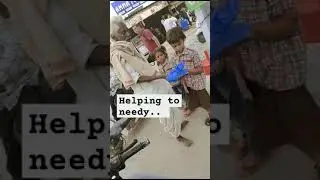 #helping  #society #poor #helpingpoors #socialexperiment #socialservice @TodosCreations