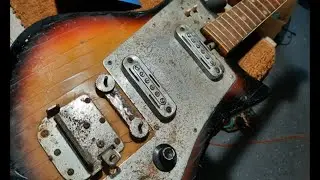 Basket Case Teisco Guitar Project (It's Got Issues)
