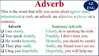 WELCOME TO ADVERB