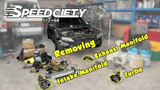 Removing TURBO as well as INTAKE and EXHAUST MANIFOLD on the MazdaSpeed 3