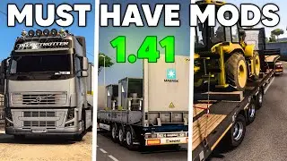 TOP 10 Mods You MUST HAVE for ETS2 1.41 (Works in 1.42)