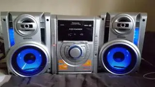 Panasonic hifi, LED speaker
