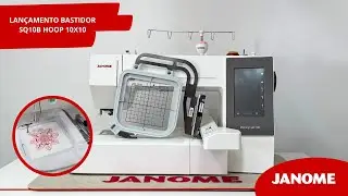 Lan&ccedil;amento bastidor SQ10B HOOP 10x10 Janome