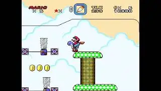 Cheese Bridge Area, Secret Exit - Super Mario World (SNES)