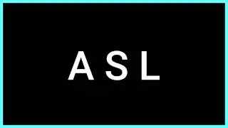 A S L (Slang Word) What does it mean?