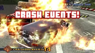 All 10 Vineyard Crash Events! / Burnout 3 Takedown